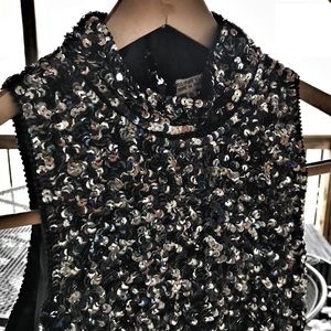 *PROM!** Vintage 80’s Sequin Suzi Wong Style dress